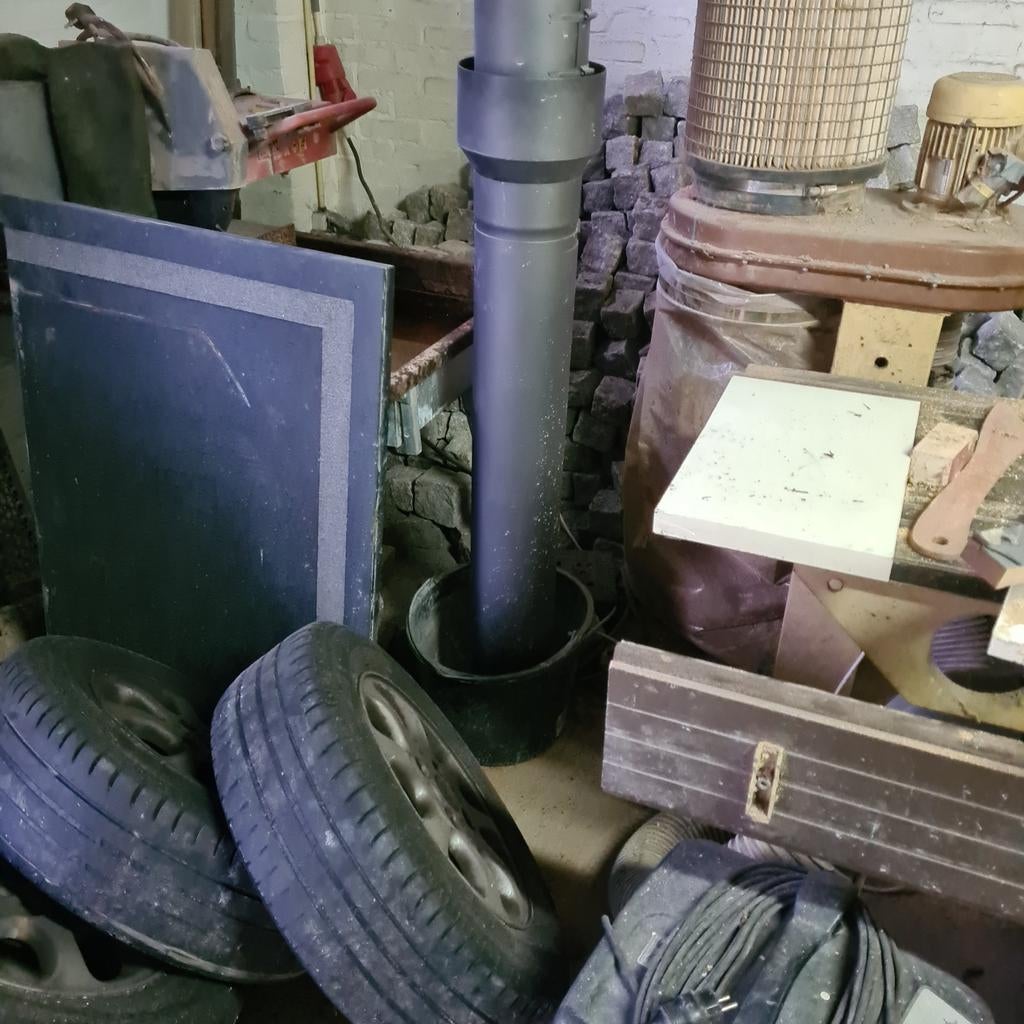 Dikwandige schoorsteenpijp, Huis en Inrichting, Kachels, Ophalen, Hout, Houtkachel