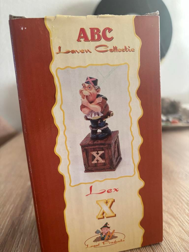 ABC Laaf Beeldje - Letter X (Lex), Verzamelen, Efteling, Ophalen, Zo goed als nieuw, Beeldje of Poppetje