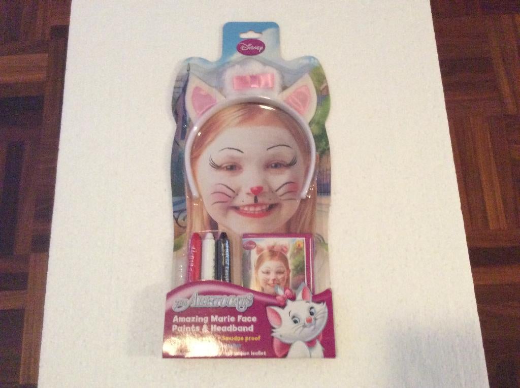 kinder diadeem en smink carnaval - Disney aristocats marie, Kinderen en Baby's, Ophalen, Meisje