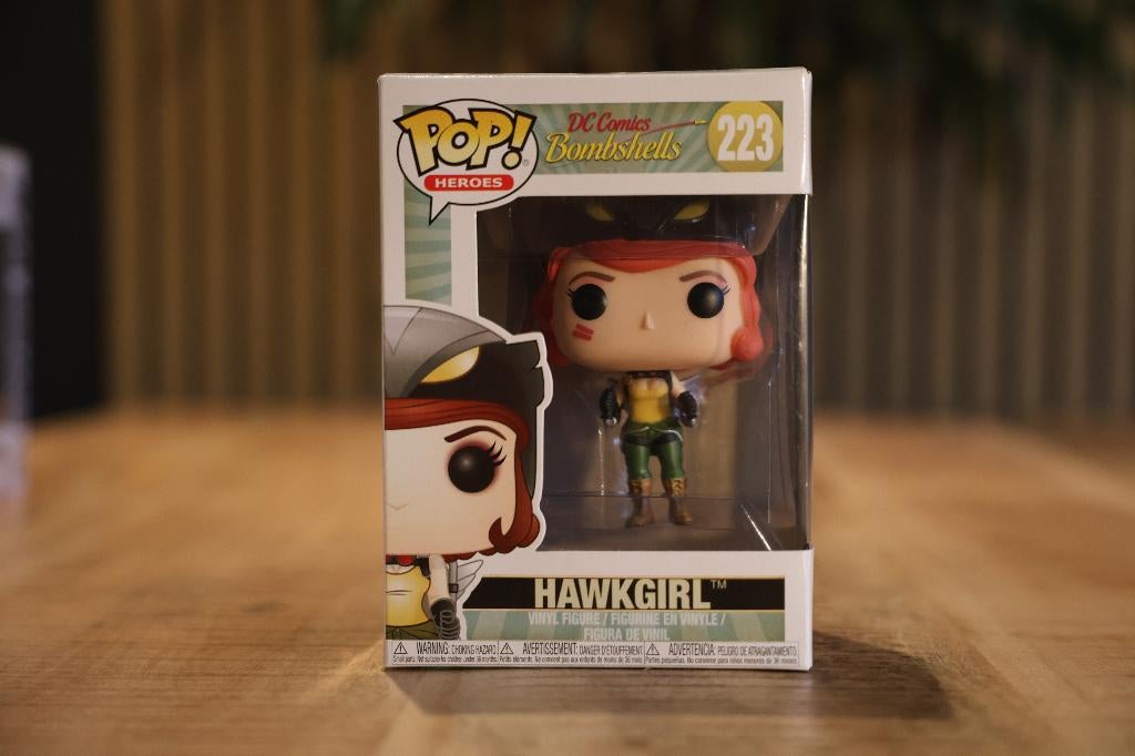 Funko Pop! Heroes: DC Comics Bombshells - Hawkgirl #223, Ophalen of Verzenden, Nieuw