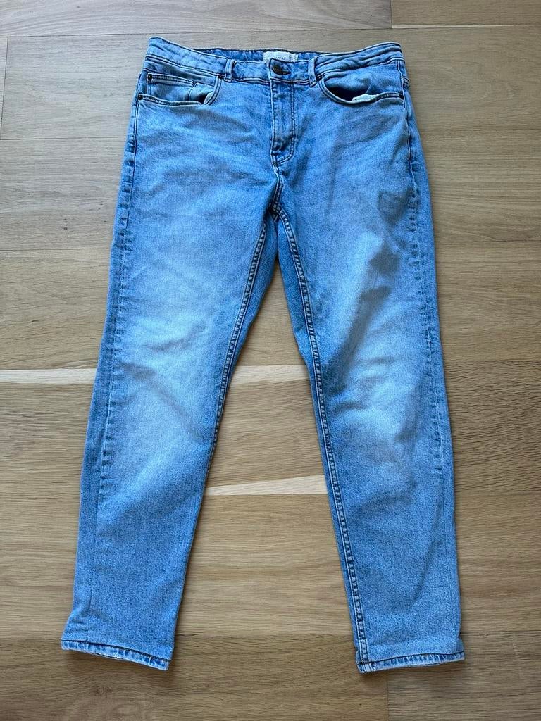 Pull & Bear spijkerbroek 44, Ophalen of Verzenden, Gedragen, Blauw, W33 - W36 (confectie 42/44)