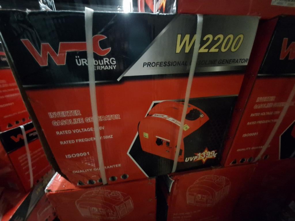 Actie!! Würzburg W-2200 Professional Inverter Generator, Ophalen of Verzenden