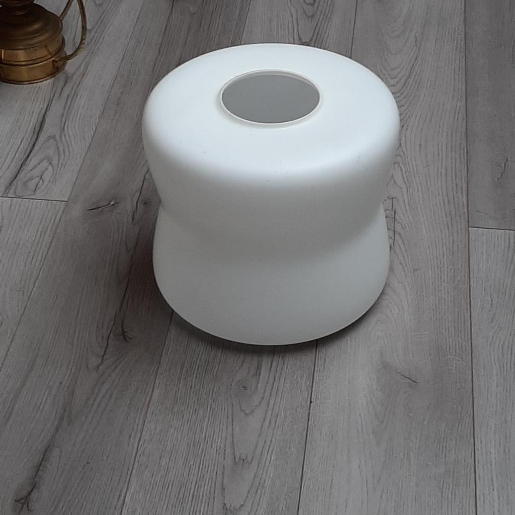 Lampenglas wit voor hanglamp - lamp glas / kelk, Ophalen, Gebruikt