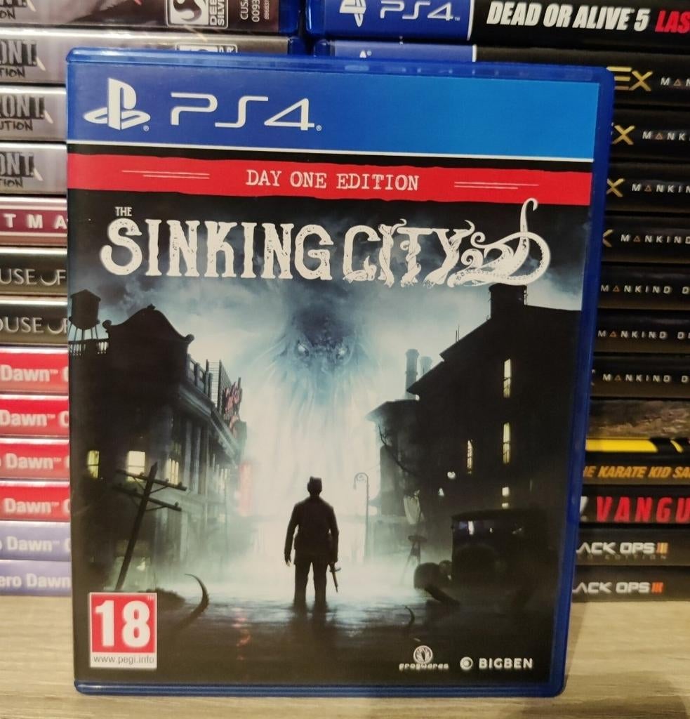 The sinking city playstation 4, Avontuur en Actie, J, Vanaf 18 jaar, J.