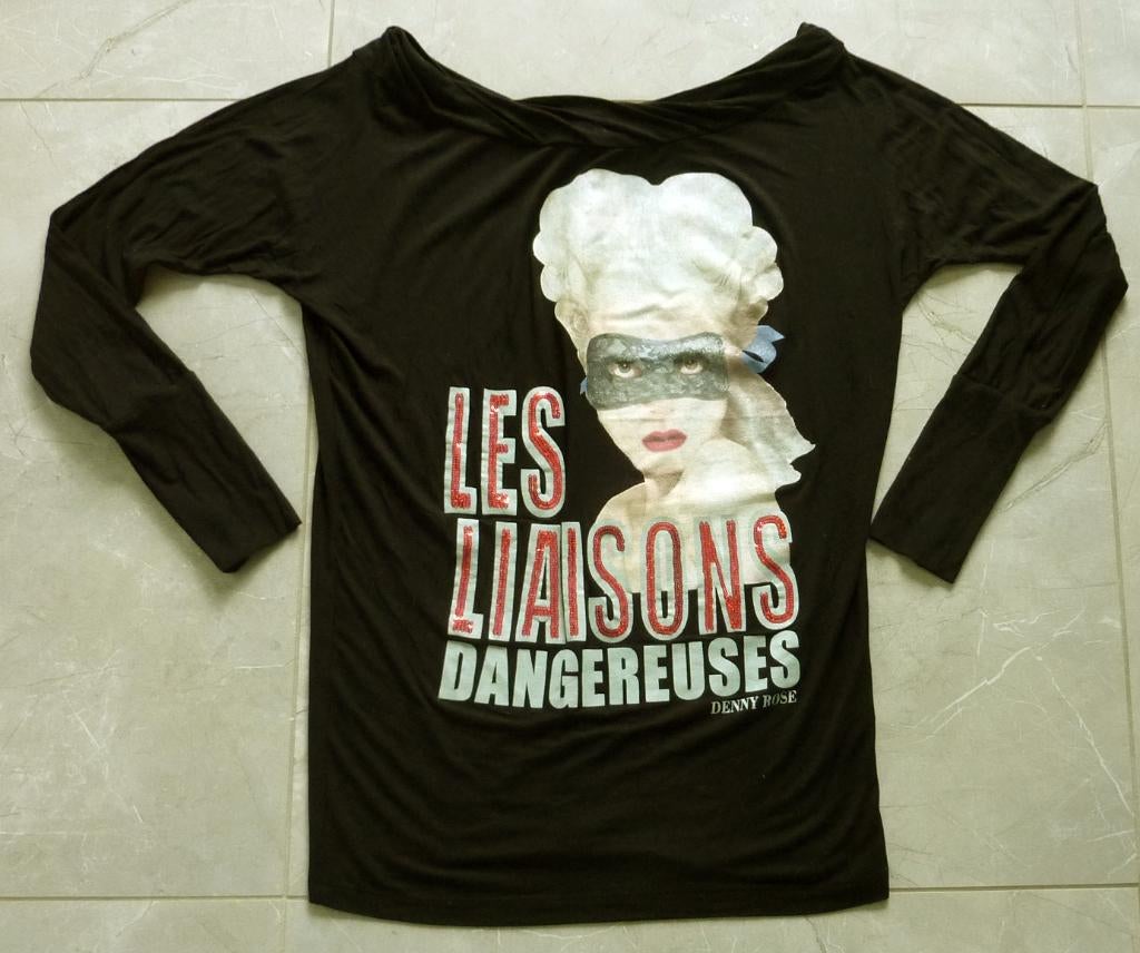 Denny Rose Longsleeve/Shirt, Denny Rose, Zwart, Ophalen of Verzenden, Zo goed als nieuw