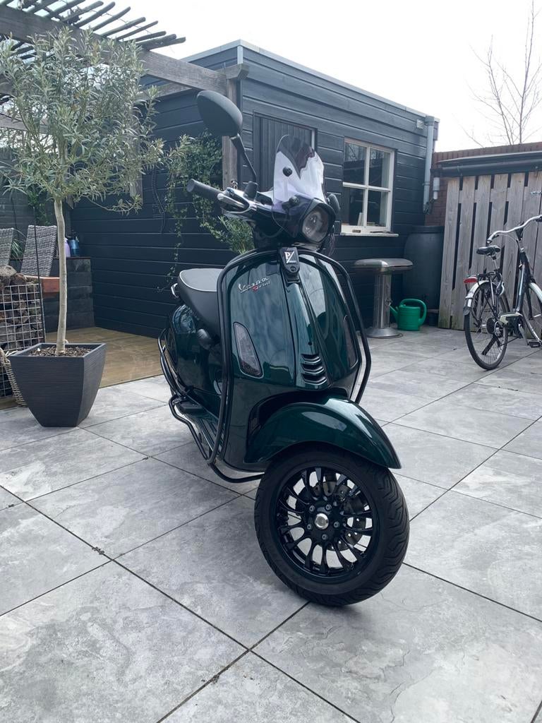 80cc vespa sprint racing sixties, Ophalen, Zo goed als nieuw, Benzine