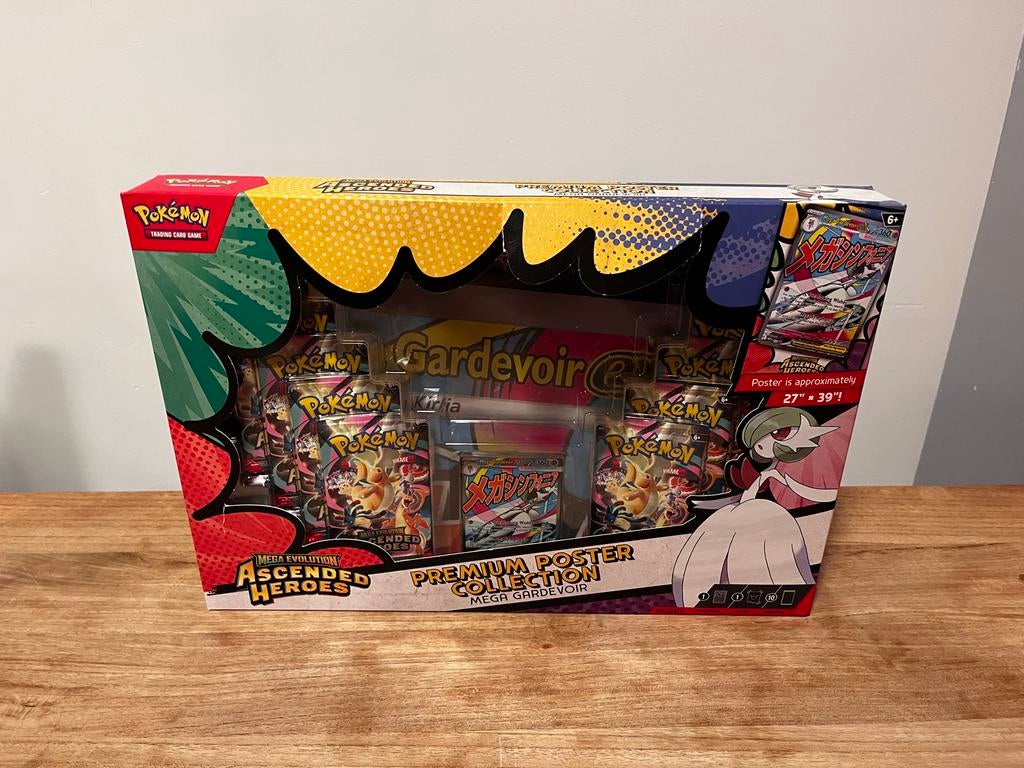 Pokémon Mega Gardevoir Premium Poster Collectie, Verzamelen, Ophalen of Verzenden, Overige figuren, Nieuw, Boek of Spel