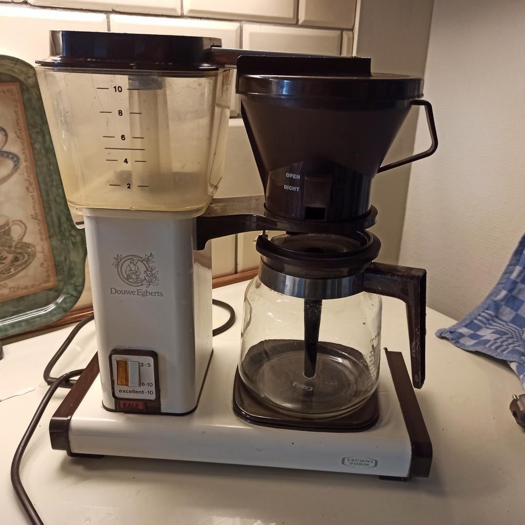 Vintage koffiezetapparaat van Douwe Egberts, Ophalen, Gebruikt, Koffiemachine