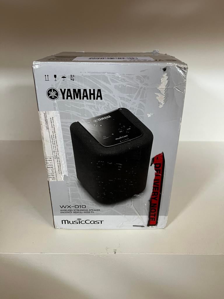 Yamaha WX-010 MusicCast WiFi Speaker - ZGAN in doos, Overige merken, Ophalen of Verzenden, Zo goed als nieuw, Minder dan 60 watt