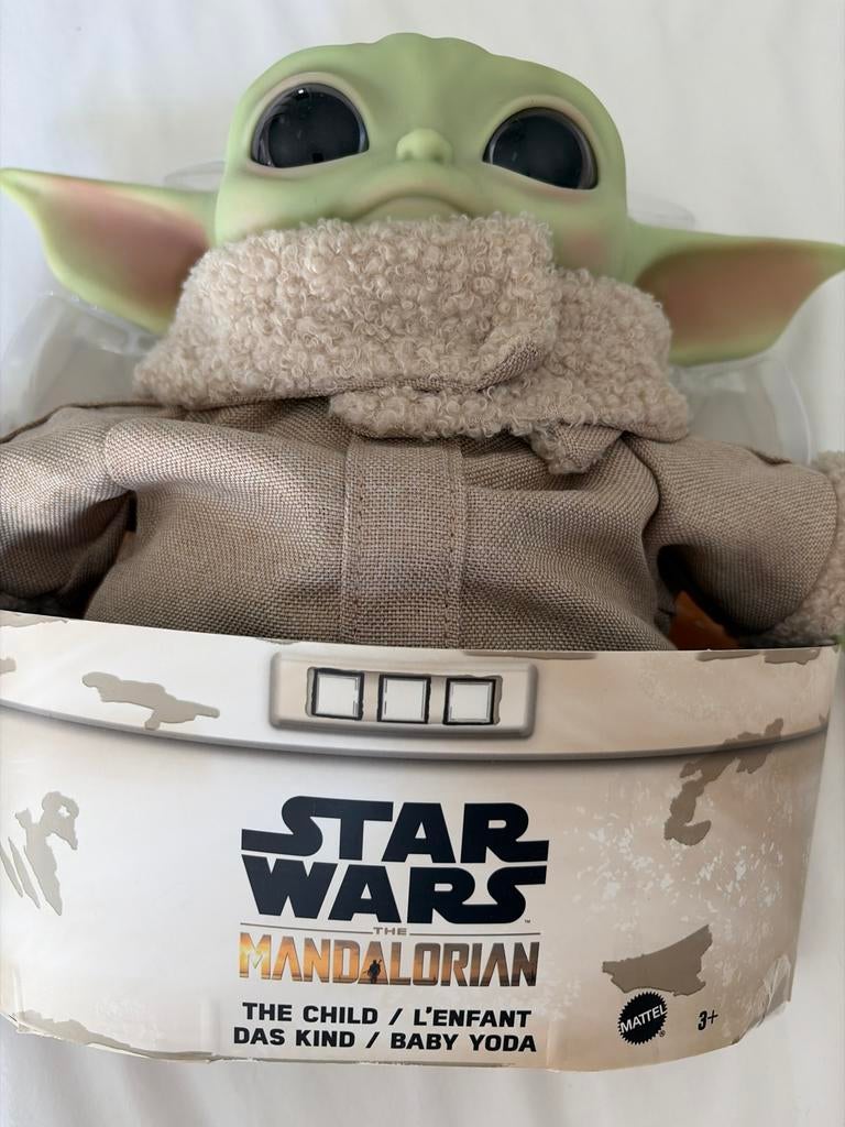 Star Wars The Mandalorian The Child Baby Yoda Pop, Ophalen, Nieuw, Jongen of Meisje
