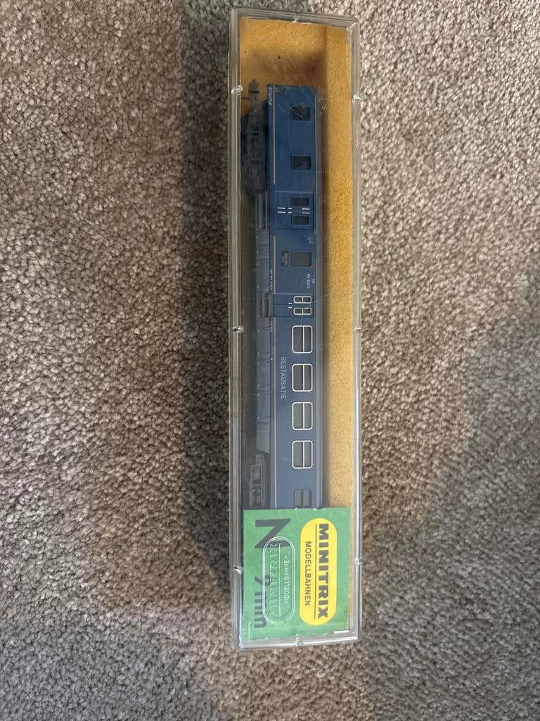 Minitrix N-spoor Restauratiewagon Nieuw in doosje, Ophalen of Verzenden, Nieuw, Wagon, Märklin