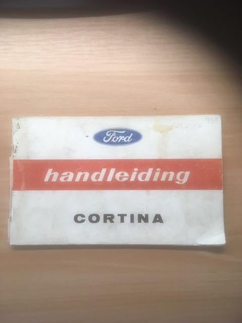 Handleiding/Instructieboekje    Ford  Cortina   1965    NL, Auto diversen, Handleidingen en Instructieboekjes, Verzenden