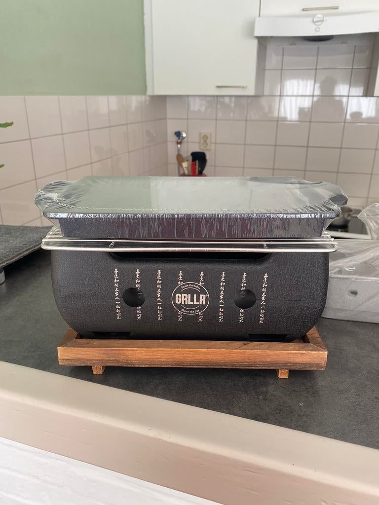 GRLLR tafel bbq gourmet Family maat M, Tuin en Terras, Houtskoolbarbecues, Ophalen of Verzenden, Nieuw