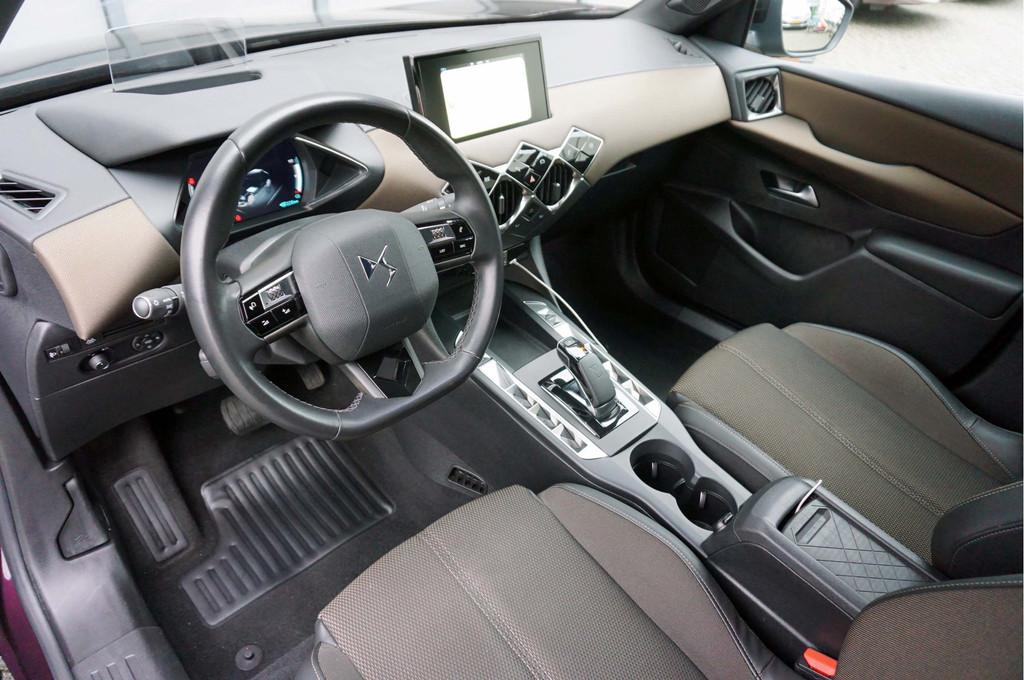 DS DS 3 Crossback E-Tense So Chic 50kWh SOH 96% 3-Fase, Auto's, DS, Gebruikt, Met garantie (alle), 24 min, 1498 kg