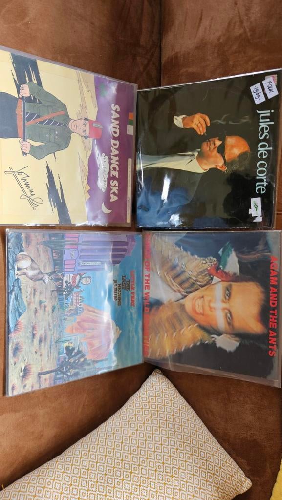 4 LP's: Jules de Corte, Adam and Ants, Johnny G, Little Feat, Ophalen of Verzenden, Gebruikt, 12 inch