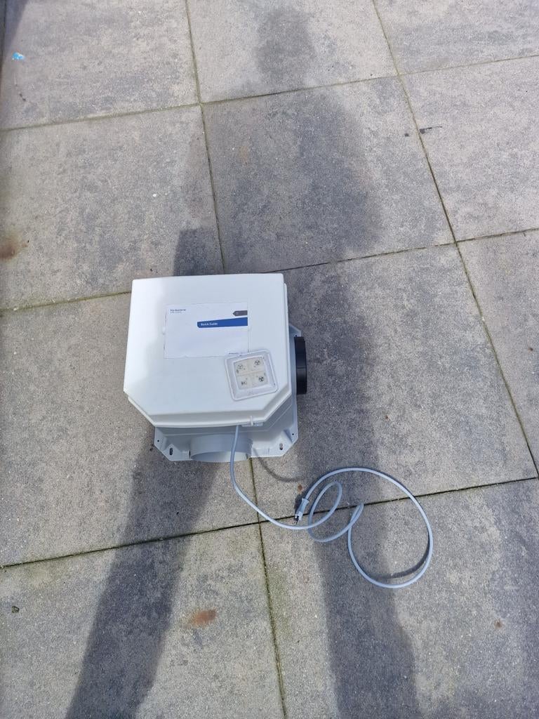 Itho mechanische ventilatie box met rf en vochtsensor, Ophalen of Verzenden, Zo goed als nieuw, Afzuiger