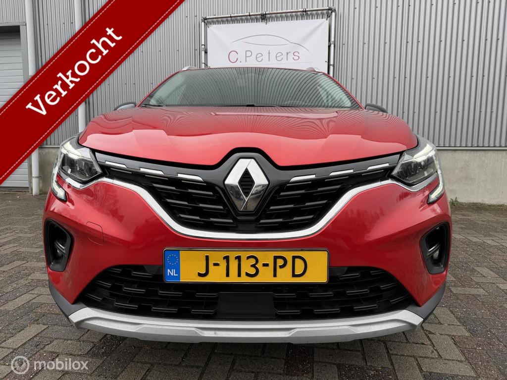 Renault Captur VERKOCHT 1.0 TCe 100 Bi-Fuel LPG Intens 2020, Voorwielaandrijving, Gebruikt, Euro 6, Leder en Stof