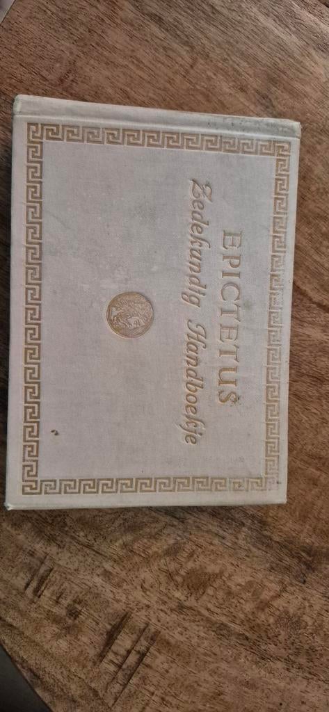 Epictetus Zedekundig Handboekje uit 1915, Boeken, Ophalen of Verzenden, Gelezen, Diverse