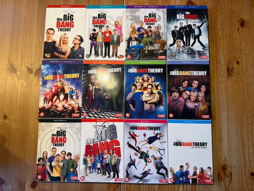 The Big Bang Theory Complete Series DVD Boxset Seizoen 1-12, Verzenden, Alle leeftijden, Boxset, Zo goed als nieuw