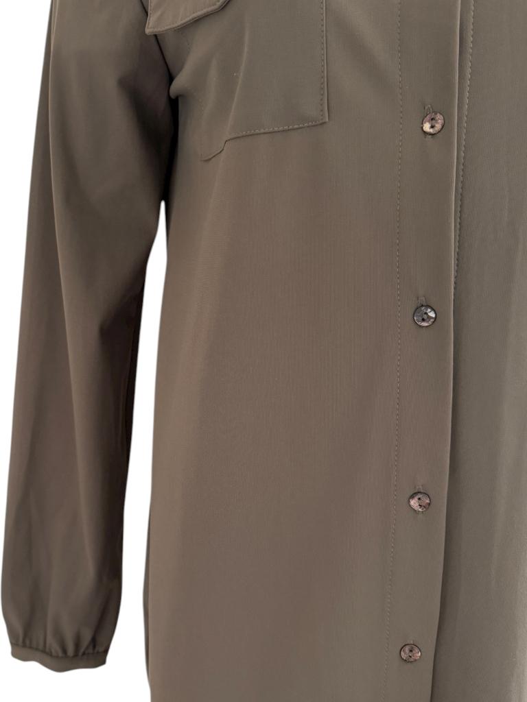 Bellamy jurk M, Ophalen of Verzenden, Zo goed als nieuw, Onder de knie, Groen