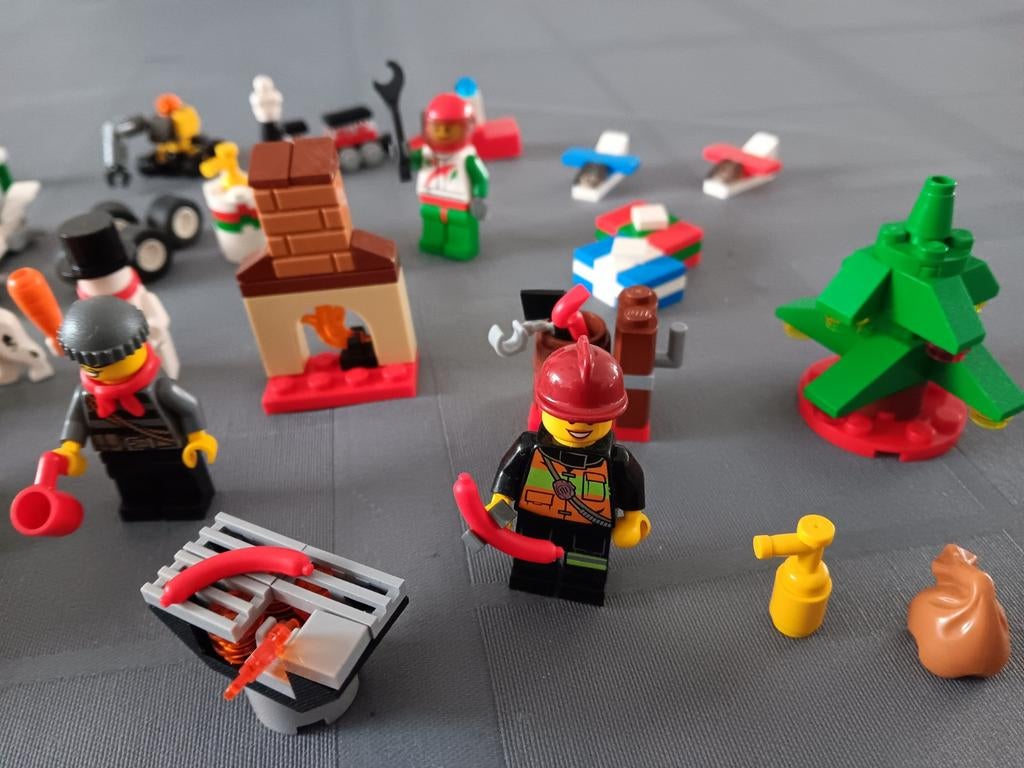 60024 adventskalender 2013 Lego, Ophalen of Verzenden, Gebruikt, Losse stenen, Lego