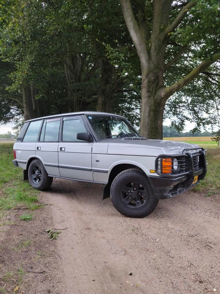 Land Rover Range Rover 3.5 EFI 1987 Astral Silver, Automaat, Cruise Control, 1550 kg, Leder en Stof