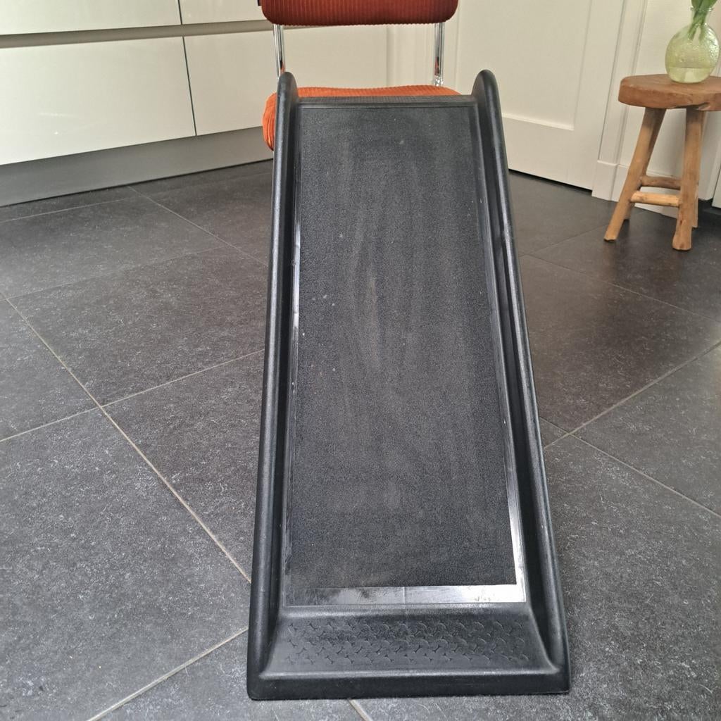 Kunststof loopplank, Ophalen