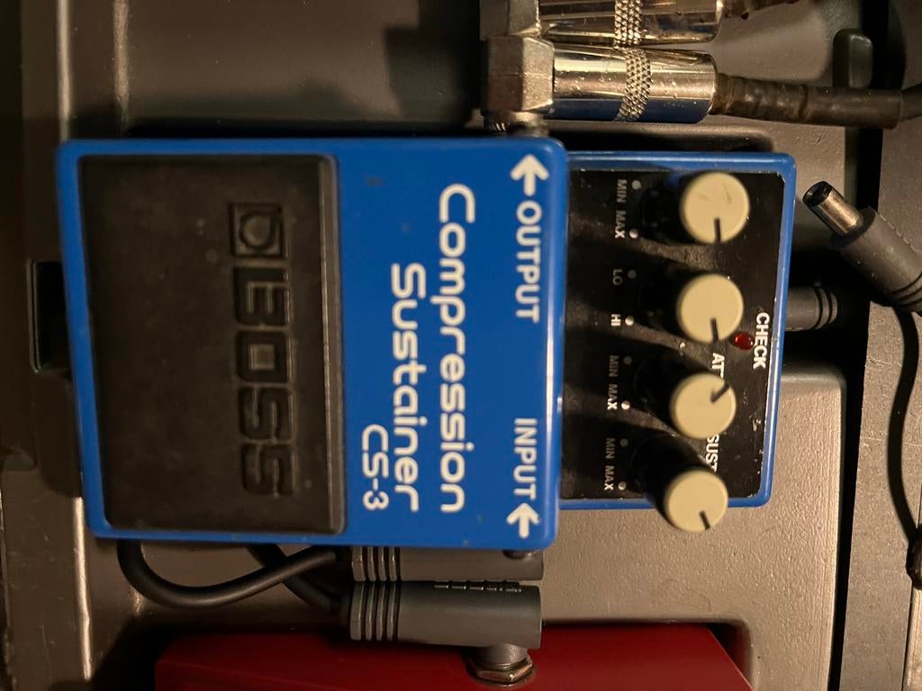 Boss CS-3 Compression Sustainer Pedaal, Muziek en Instrumenten, Effecten, Ophalen, Gebruikt, Compressor