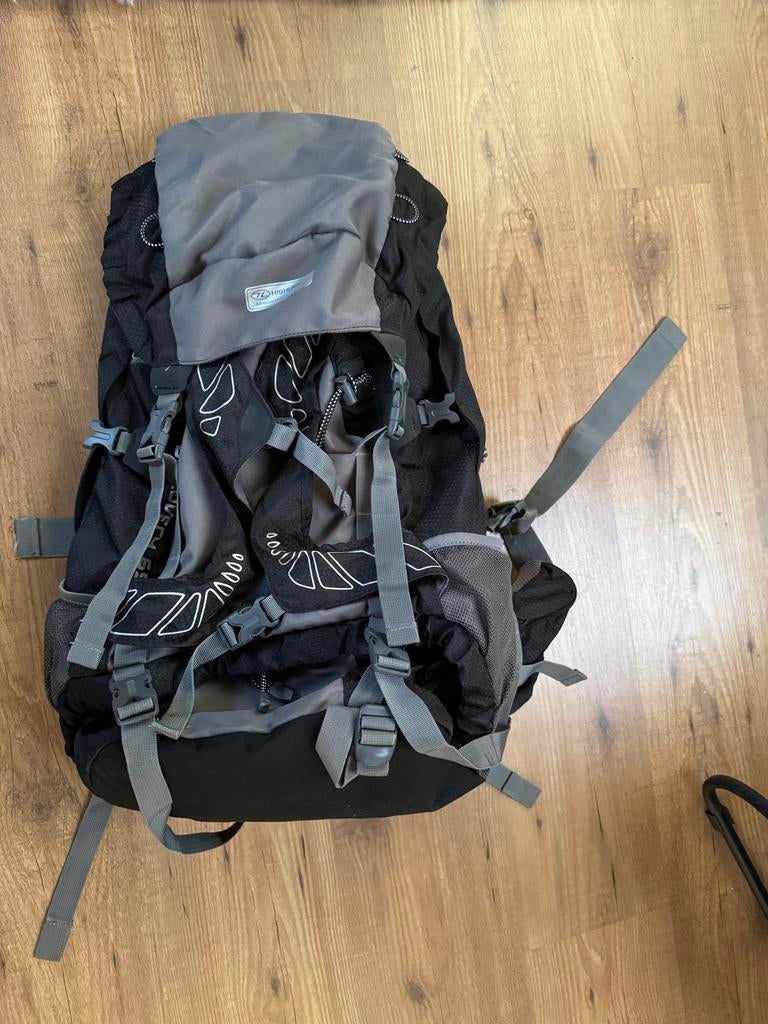 Highlander Hiking/Trekking Rugzak 40-50L - Outdoor Backpack, Ophalen of Verzenden, Zo goed als nieuw, 40 cm of meer, Overige merken