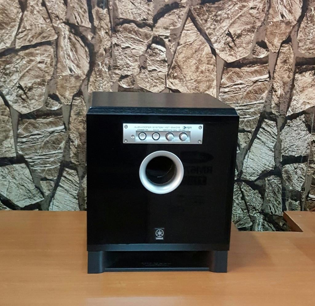 Yamaha YST-SW015 Actief Actief Home Theater-subwoofersysteem, Audio, Tv en Foto, Luidsprekers, Subwoofer, Zo goed als nieuw, 120 watt of meer