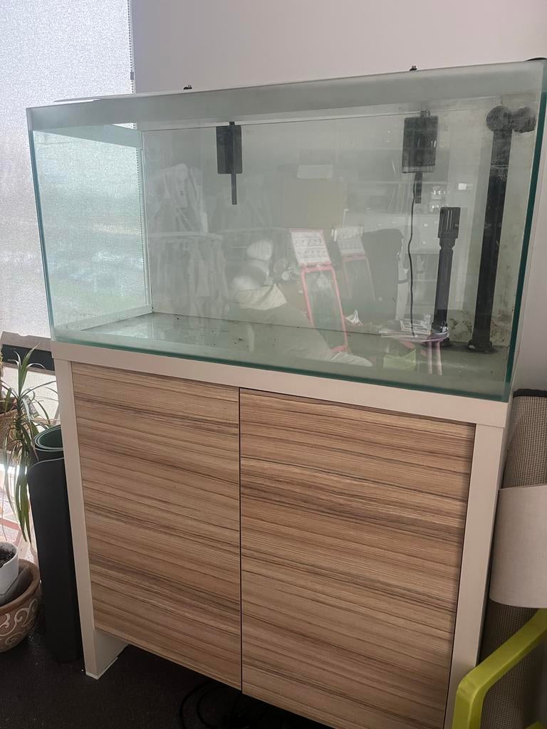 Aquarium Fluval Fresh 90, Aquariumset, 129L met toebehoren, Ophalen, Zo goed als nieuw, Leeg aquarium