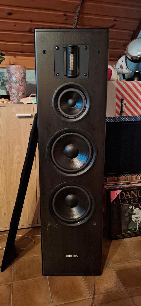 Philips FB825, Audio, Tv en Foto, Luidsprekers, Ophalen, Philips, Refurbished, 120 watt of meer