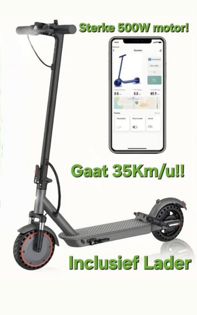 Electrische step 500W motor  dubbele schokbrekers  NIEUW!, Fietsen en Brommers, Steps, Ophalen, Nieuw, Elektrische step (E-scooter)