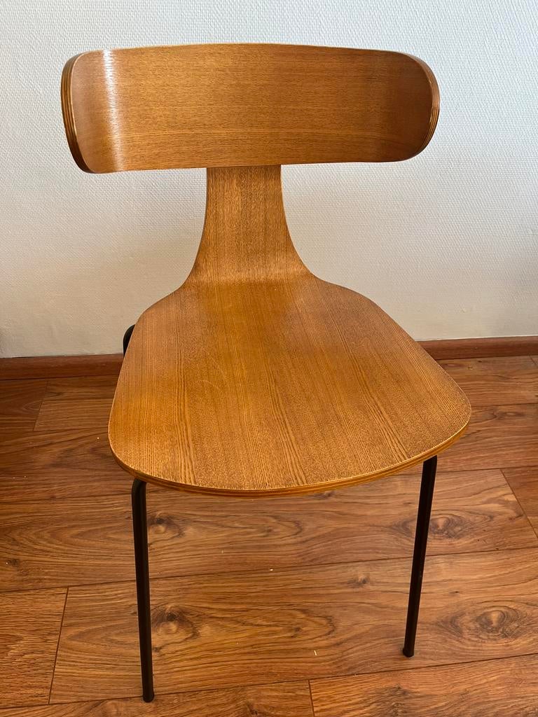 BePureHome form stoelen, Huis en Inrichting, Stoelen, Gebruikt, Twee, Hout, Metaal, Ophalen