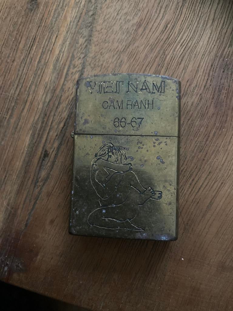 vietnam war zippo, Verzamelen, Ophalen of Verzenden, Landmacht, Amerika