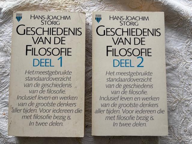 Hans J Storig - geschiedenis van de filosofie 1 + 2, Ophalen of Verzenden, Gelezen, Algemeen