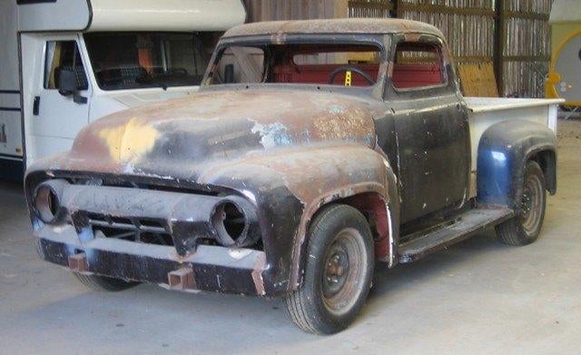 Gechopte cabine Ford F100 1953-1955, Auto-onderdelen, Ophalen, Voor, Ford, Deur