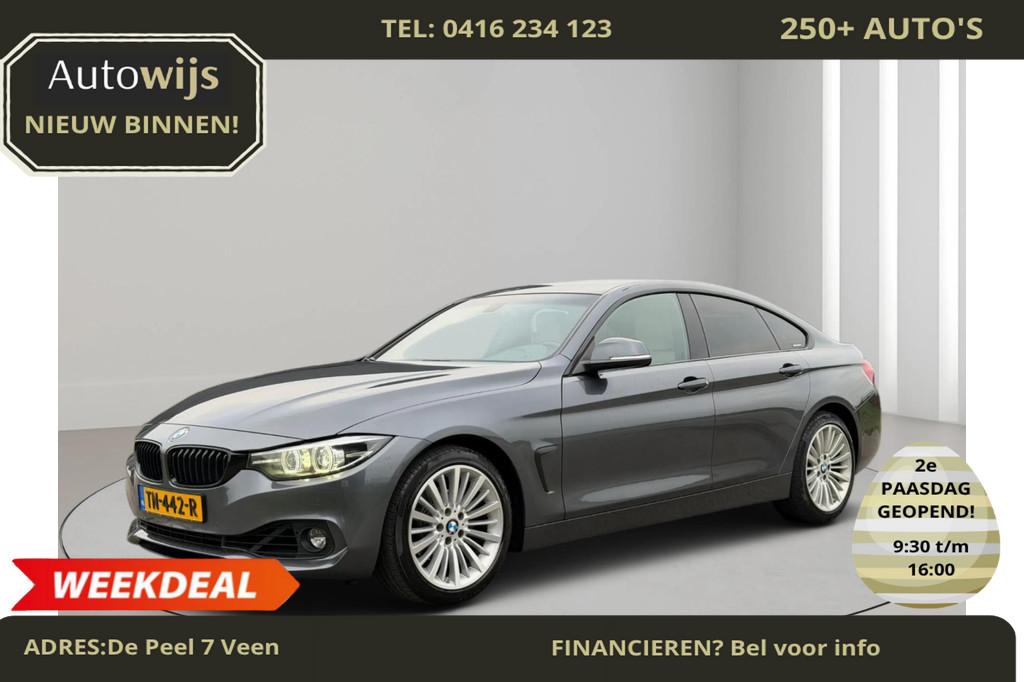 BMW 4-serie Gran Coupé 418i High Executive|SHADOW|LEDER|NL, Automaat, Gebruikt, Bedrijf, Lichtsensor