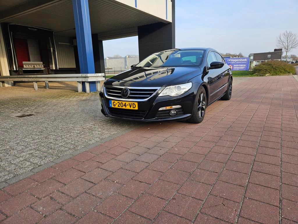 Volkswagen Passat 3.6 V6 FSI CC 4MOTION AUT 2008 Zwart, Auto's, Volkswagen, Automaat, Passat CC, 4 stoelen, Zwart