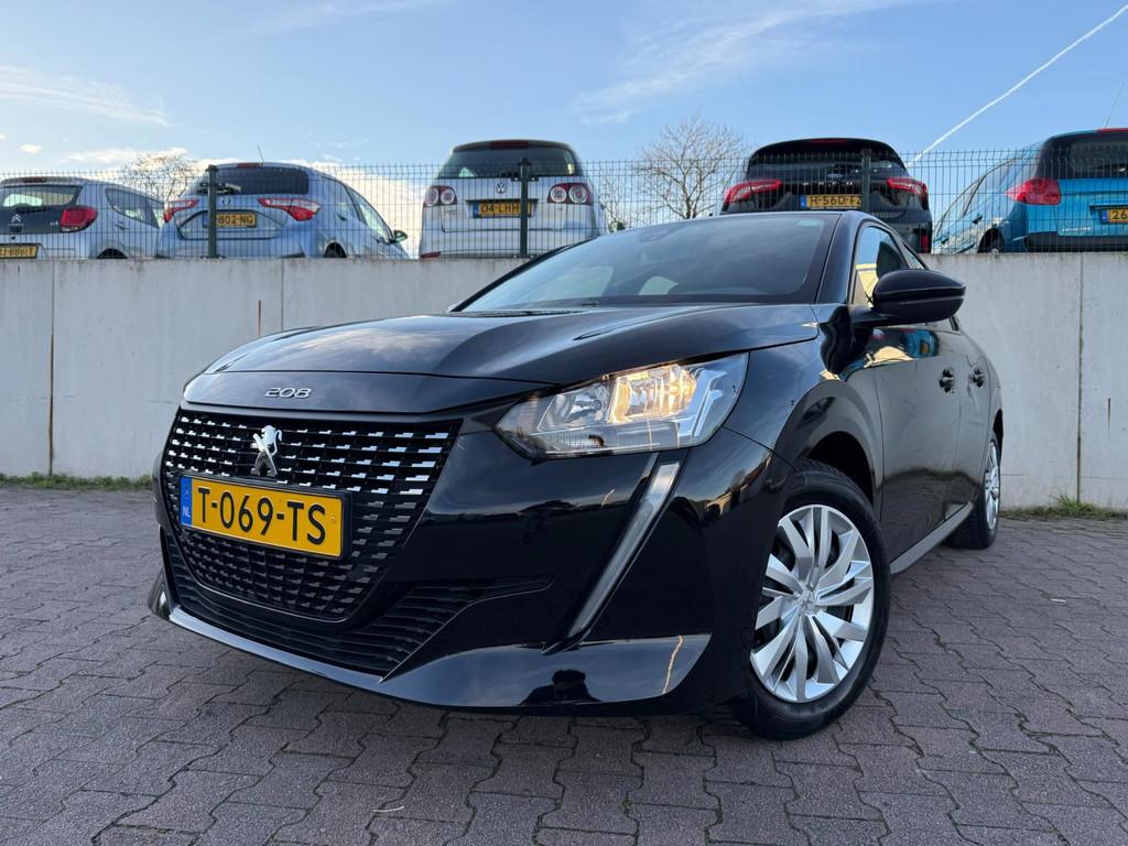 Peugeot 208 1.2 PureTech Active/CARPLAY/NAVI/CRUISE/NL AUTO/, Voorwielaandrijving, Stof, 1199 cc, Zwart