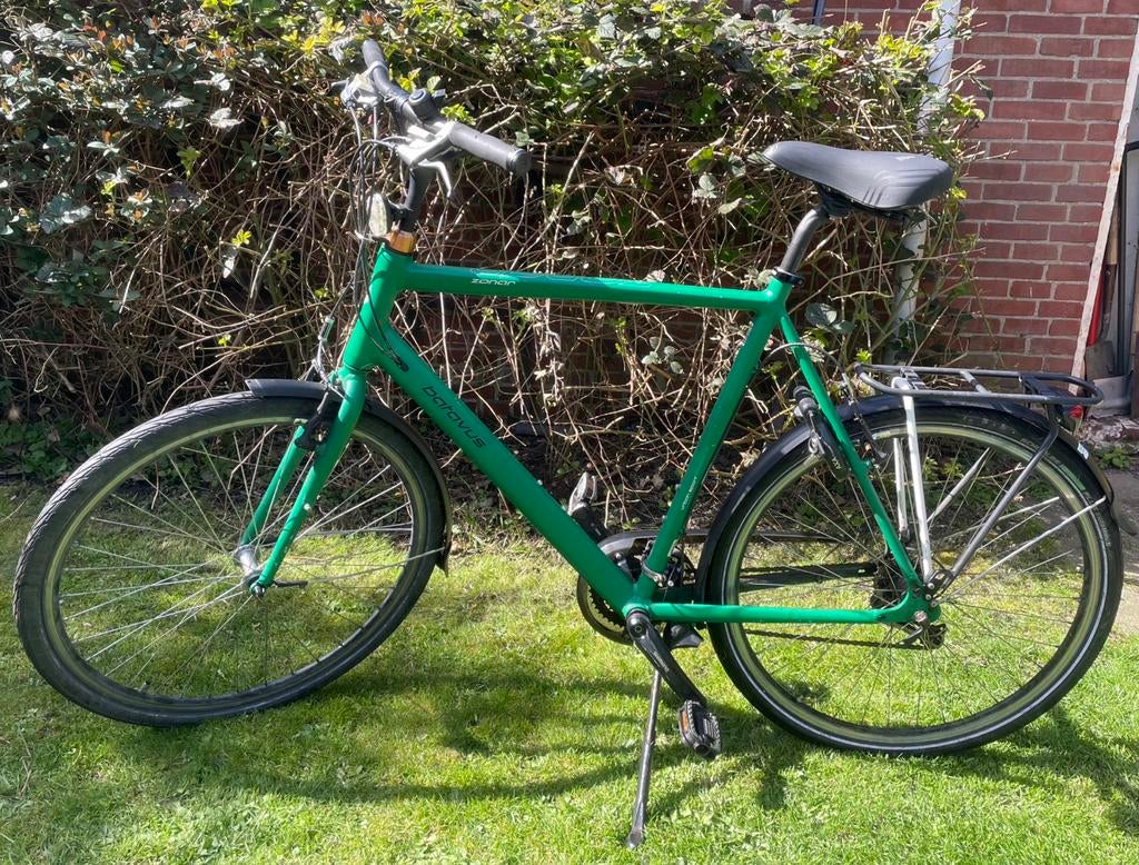 Batavus Zonar herenfiets, frame 65 cm, Fietsen en Brommers, Fietsen | Heren | Herenfietsen, Ophalen, Gebruikt, Velgrem, Versnellingen