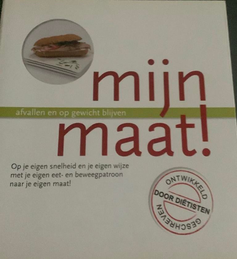 Afvallen mijn maat, Ophalen of Verzenden, Zo goed als nieuw, Dieet en Voeding