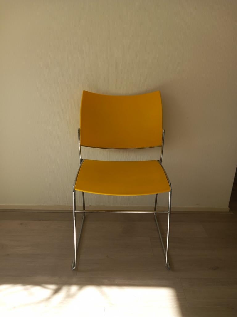 Casala eetkamerstoel Model Curvy, Kunststof, Gebruikt, Overige kleuren, Ophalen of Verzenden