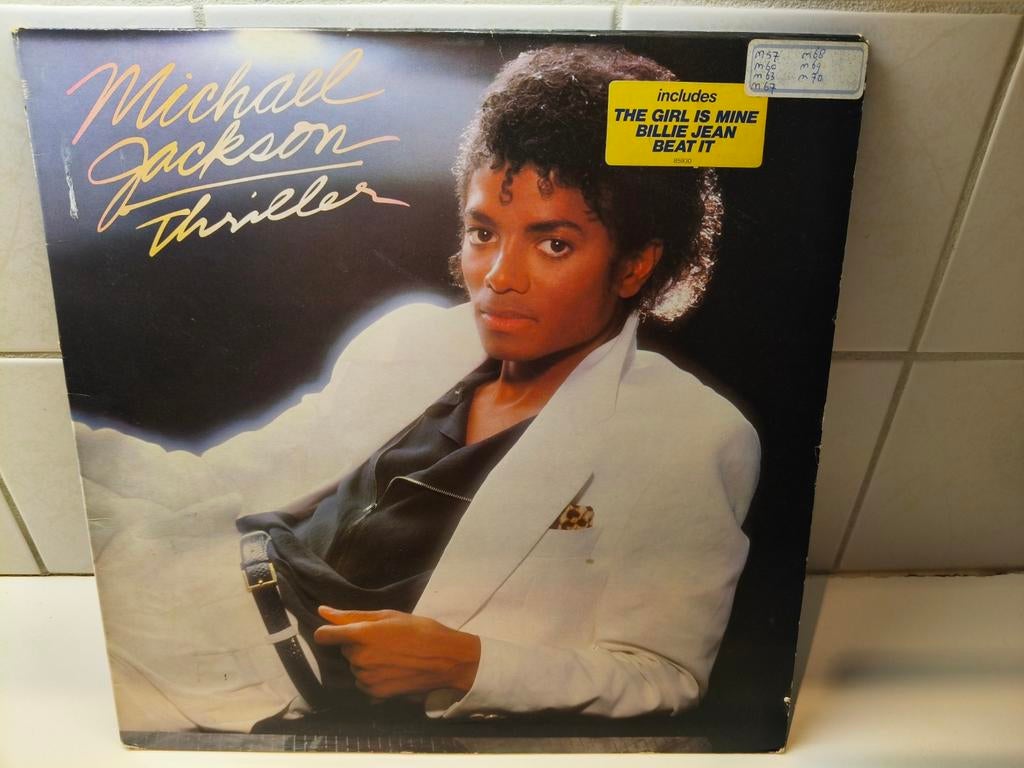 Michael Jackson - Thriller LP (12 inch), Ophalen of Verzenden, 1980 tot 2000, Gebruikt, 12 inch