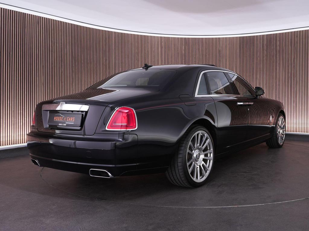Rolls-Royce Ghost 6.6 V12 |1e lak|schuif/kantel|memory|lucht, Auto's, Rolls-Royce, Automaat, Gebruikt, 12 cilinders, Zwart