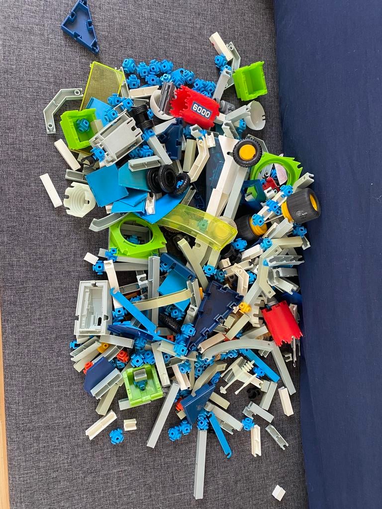 partij Construx Fisher-Price bouwblokken met boekjes, Ophalen of Verzenden, Gebruikt, Speelset