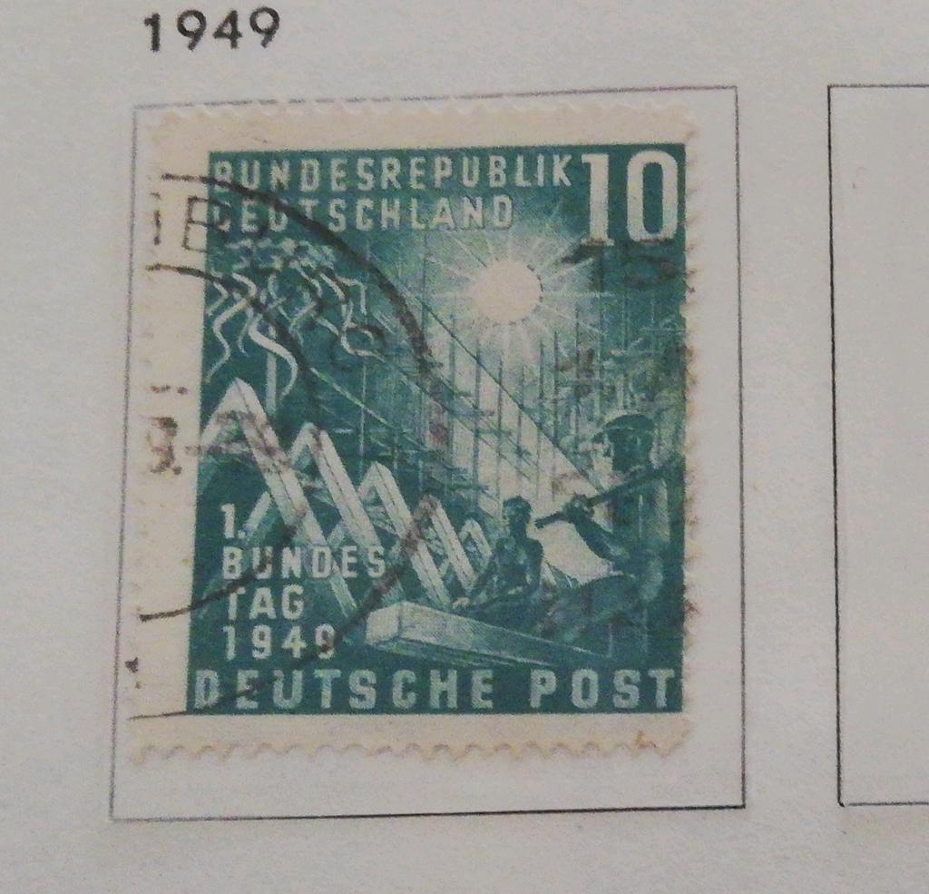 Duitsland BRD 1949 Michel 111, Ophalen of Verzenden, Catalogus
