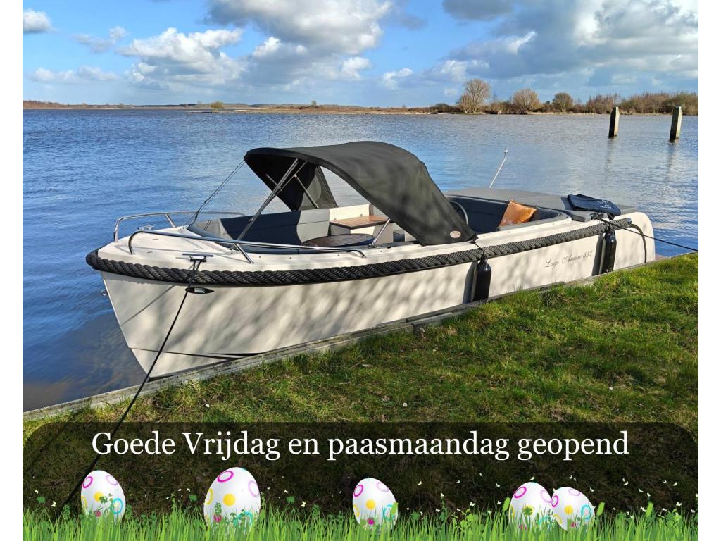 Lago Amore 633 Tender - 60 pk Suzuki | Nieuw | Koelkast