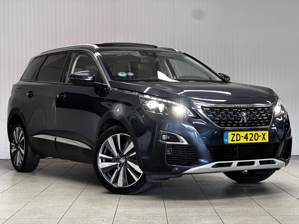 Peugeot 5008 1.2 PureTech Allure /D-Riem Verv. 77.000KM! /AU, Gebruikt, Euro 6, 1199 cc, Blauw