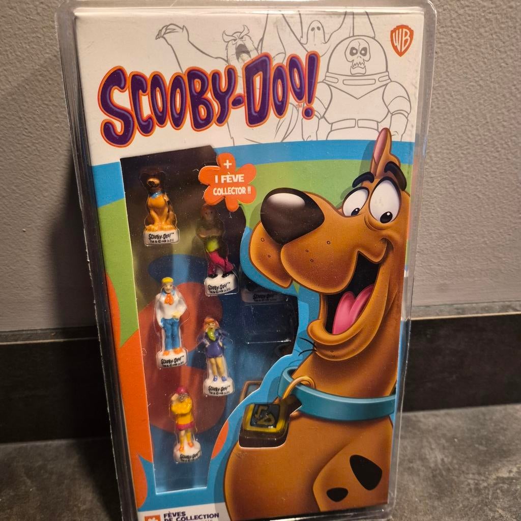 Nieuwe, gesealde Scooby-Doo! 'feves' set uit Frankrijk, Verzamelen, Ophalen of Verzenden, Overige figuren, Nieuw, Beeldje of Figuurtje